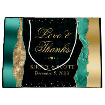 Lágrimas Glam Teal e Dourado Bokeh Casamento