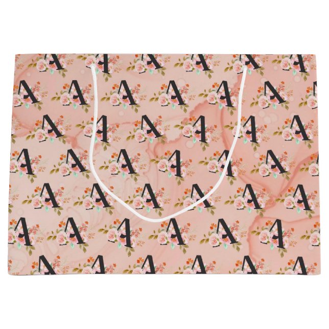 Sacola Para Presentes Grande Letra A (Frente)