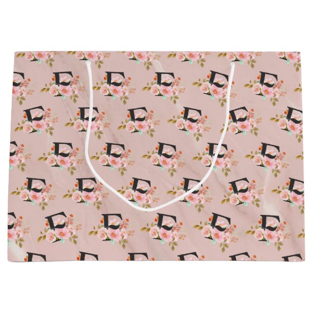 Sacola Para Presentes Grande Letra F (Frente)