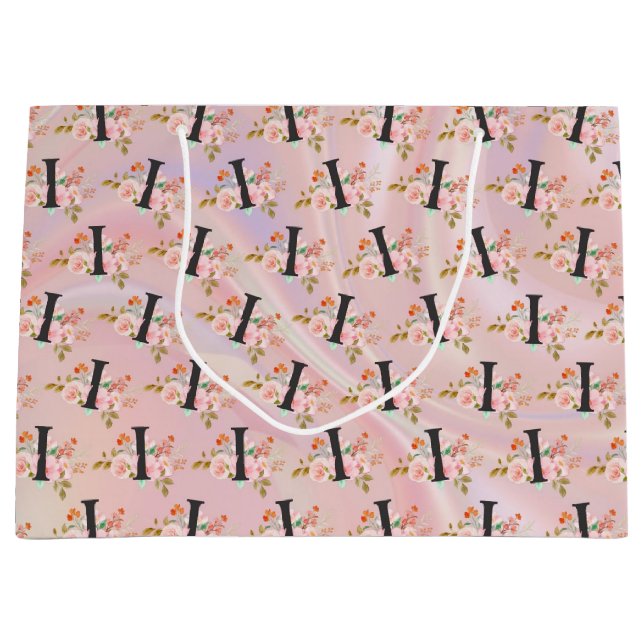 Sacola Para Presentes Grande Letra I (Frente)