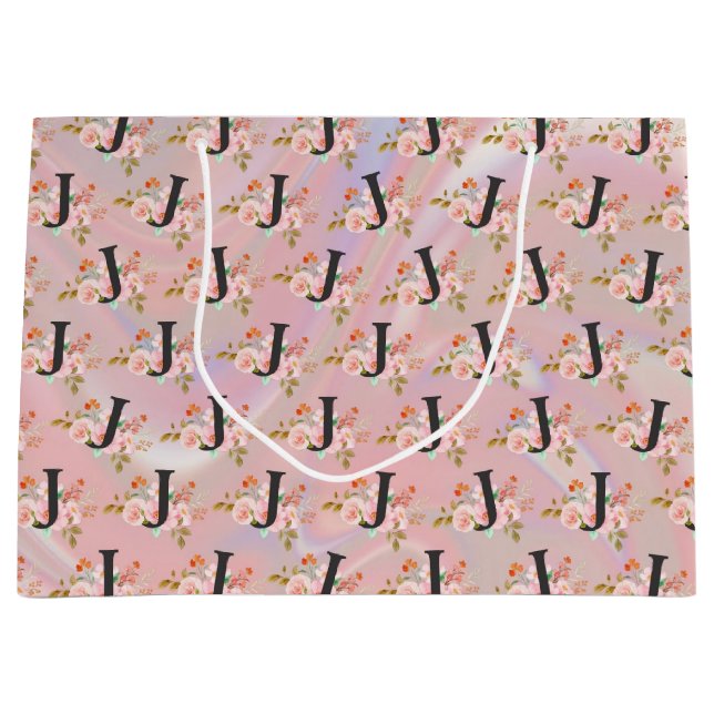 Sacola Para Presentes Grande Letra J (Frente)