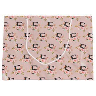 Sacola Para Presentes Grande Letter F