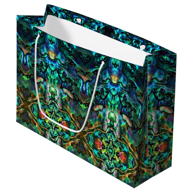 Sacola Para Presentes Grande Lg Gift Bag Abalone (Frente inclinada)