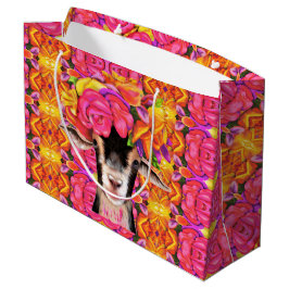 Sacola Para Presentes Grande Lg Gift Bag Posey the Goat