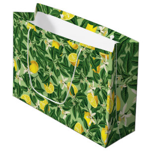 Sacola Para Presentes Grande Limonada V2