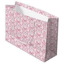 Sacola Para Presentes Grande Lindo Arco Estético Rosa Feminino