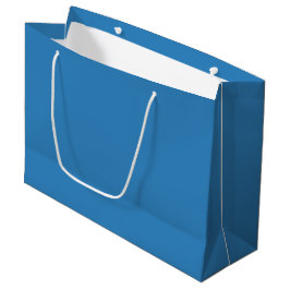 Sacola Para Presentes Grande Lindo Chuveiro Nupcial Azul Cerúleo