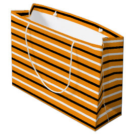 Sacola Para Presentes Grande Listra de Halloween 3