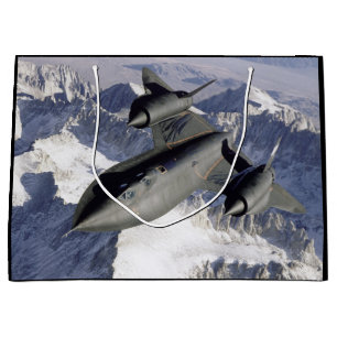 Sacola Para Presentes Grande Lockheed SR-71B Blackbird