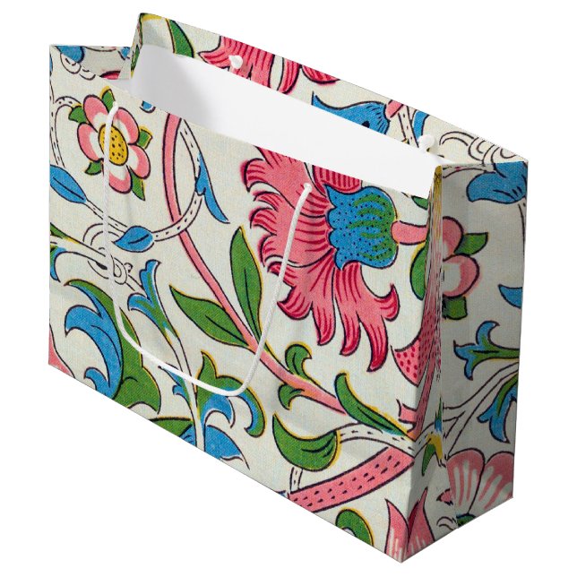 Sacola Para Presentes Grande Lodden, William Morris Large Gift Bag (Frente inclinada)