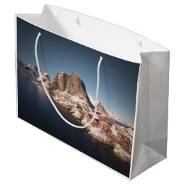 Sacola Para Presentes Grande Lofoten Islands Norway