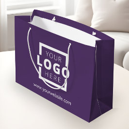 Sacola Para Presentes Grande Logotipo da empresa personalizado Promocional come