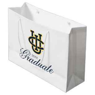 Sacola Para Presentes Grande Logotipo da Universidade da Califórnia, Irvine