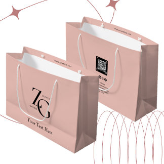 Sacola Para Presentes Grande Logotipo personalizado da Trendent Business | Info