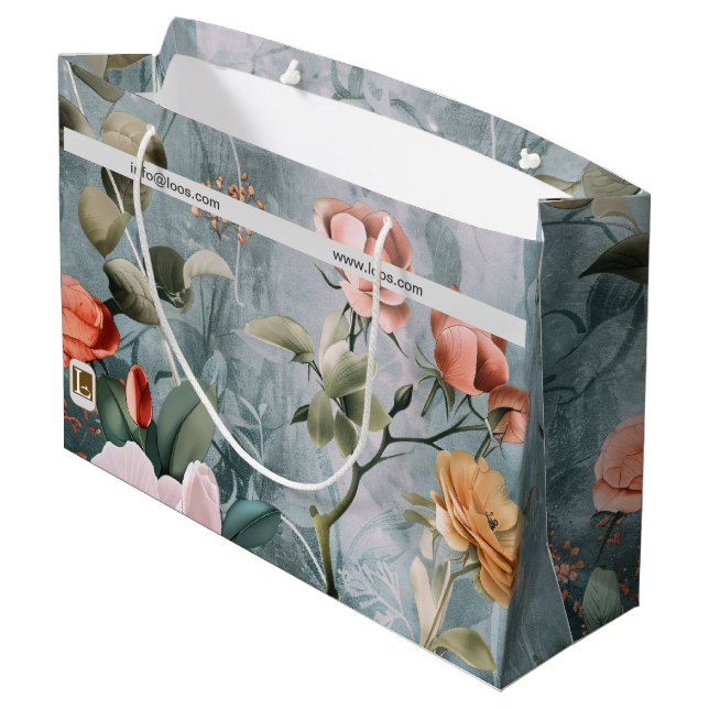 SACOLA PARA PRESENTES GRANDE LOOS GIFT BAG (Verso inclinado)