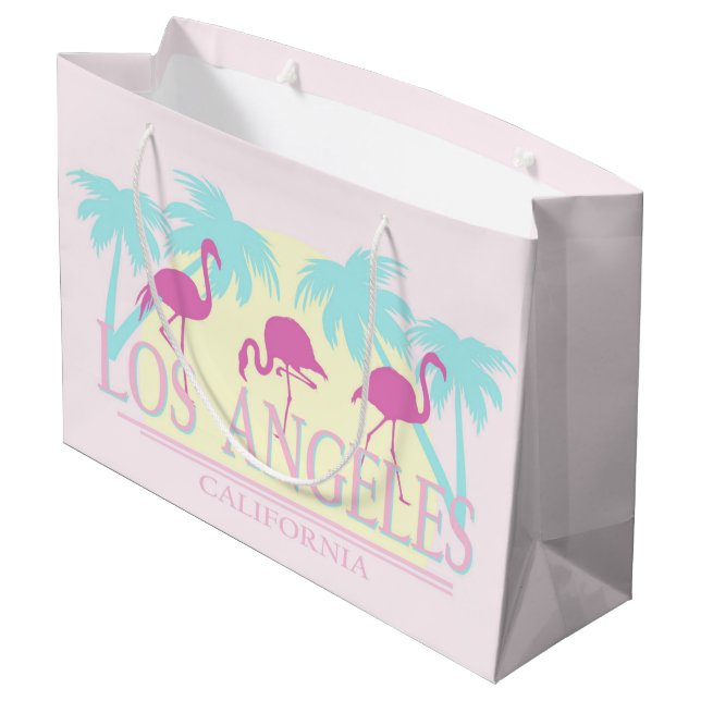Sacola Para Presentes Grande Los Angeles Gift Bag (Verso inclinado)