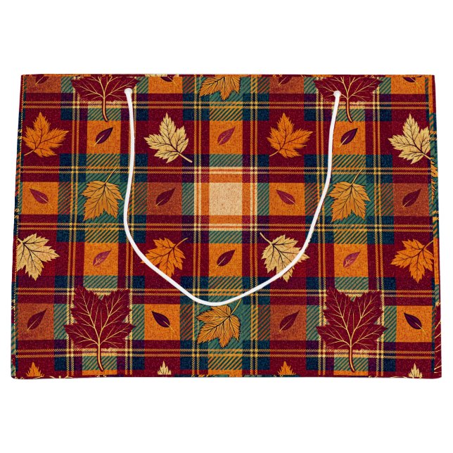 Sacola Para Presentes Grande Luxurious Holiday Gift Bag (Frente)