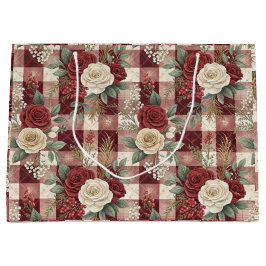 Sacola Para Presentes Grande Luxurious Holiday Gift Bag