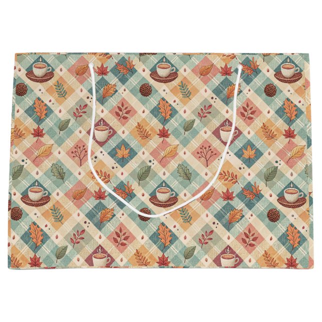 Sacola Para Presentes Grande Luxurious Holiday Gift Bag (Frente)