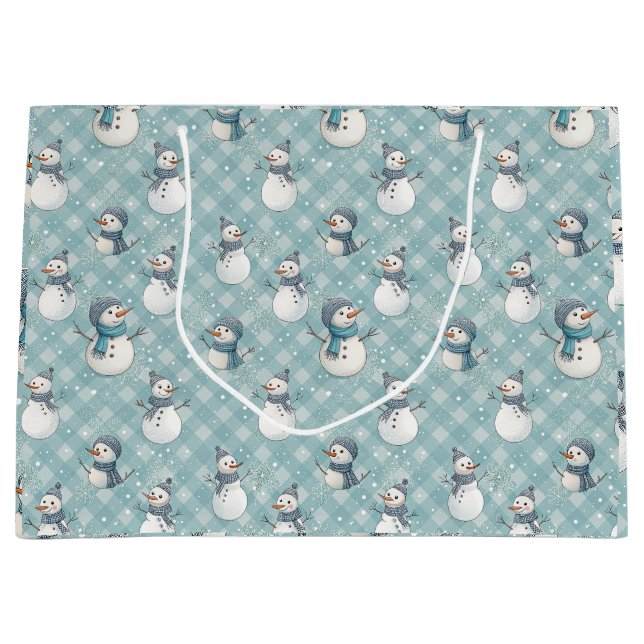 Sacola Para Presentes Grande Luxurious Holiday Gift Bag (Frente)