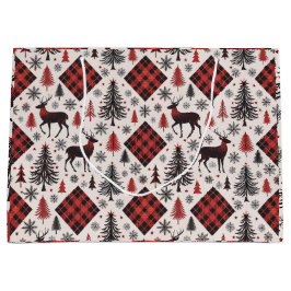 Sacola Para Presentes Grande Luxurious Holiday Gift Bag