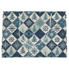 Sacola Para Presentes Grande Luxurious Holiday Gift Bag