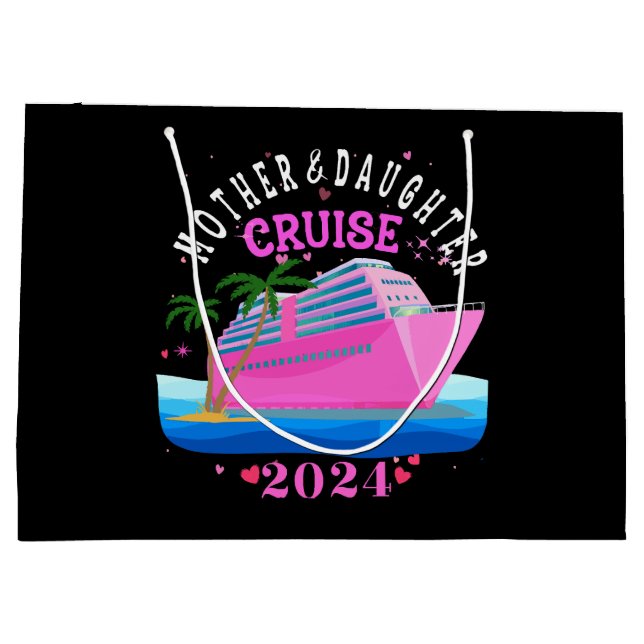 Sacola Para Presentes Grande Madre E Filha Cruise 2024 (Verso)
