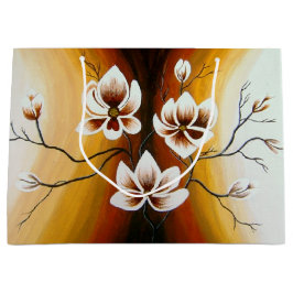 Sacola Para Presentes Grande Magnolien, Acryl -