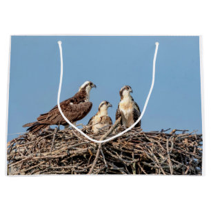 Sacola Para Presentes Grande Mamã do Osprey com seus miúdos
