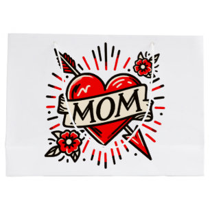 SACOLA PARA PRESENTES GRANDE MAMÃE