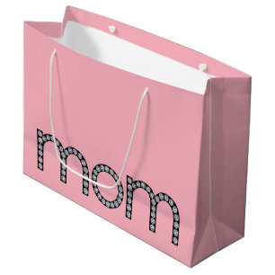 Sacola Para Presentes Grande Mamãe batia saco de presentes