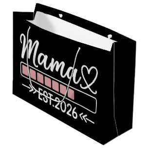 Sacola Para Presentes Grande Mamãe está. 2026 Anúncio de Gravidez Mamãe