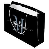 Manchas Modernas de Script do Nome do Monograma Pe