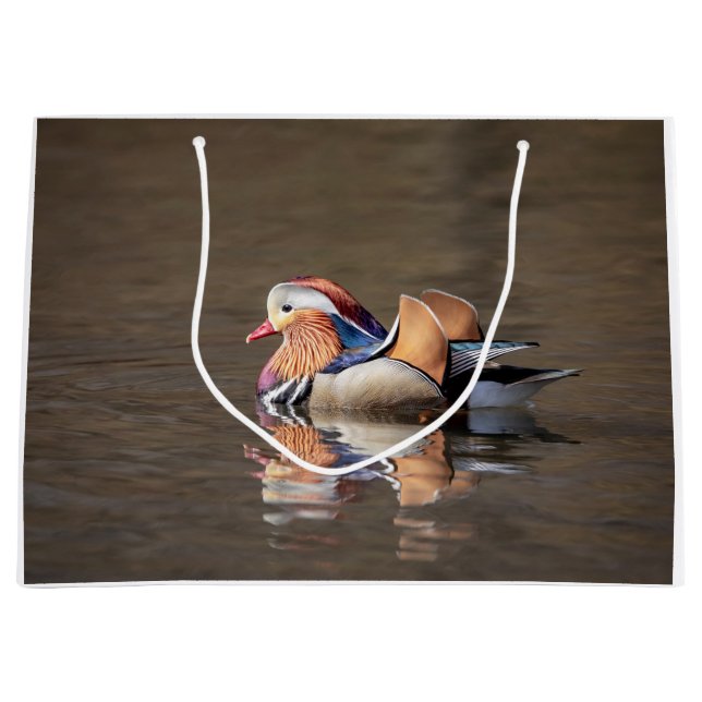 Sacola Para Presentes Grande Mandarin Duck (Frente)