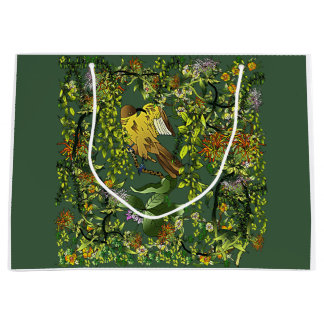Sacola Para Presentes Grande Mangrove Cuckoo