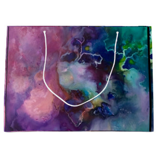 Sacola Para Presentes Grande Marble Gift Bag