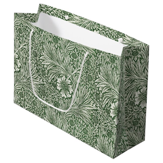 Sacola Para Presentes Grande Marigold, William Morris Large Gift Bag (Frente inclinada)