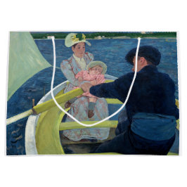 Sacola Para Presentes Grande Mary Cassatt - A Festa do Barco