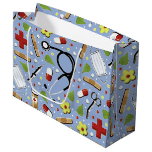 Sacola Para Presentes Grande Médico