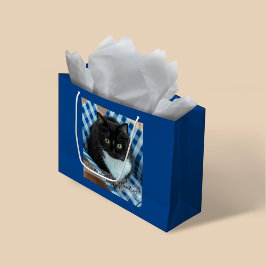 Sacola Para Presentes Grande Melhor Foto Da Mãe De Gato