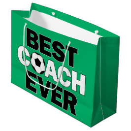 Sacola Para Presentes Grande Melhor treinador do Coach do Coach