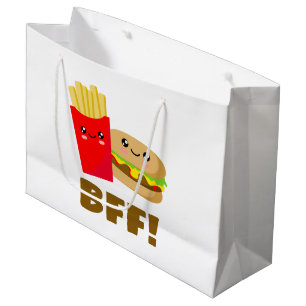 Sacola Para Presentes Grande Melhores Amigos para Sempre