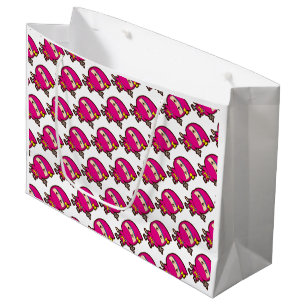 Sacola Para Presentes Grande Menina Ninja