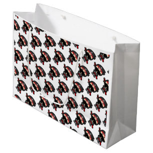 Sacola Para Presentes Grande Menino Ninja