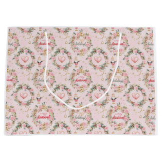 Sacola Para Presentes Grande Mensagem Personalizada de Beaux do Quebra-Cabeça R