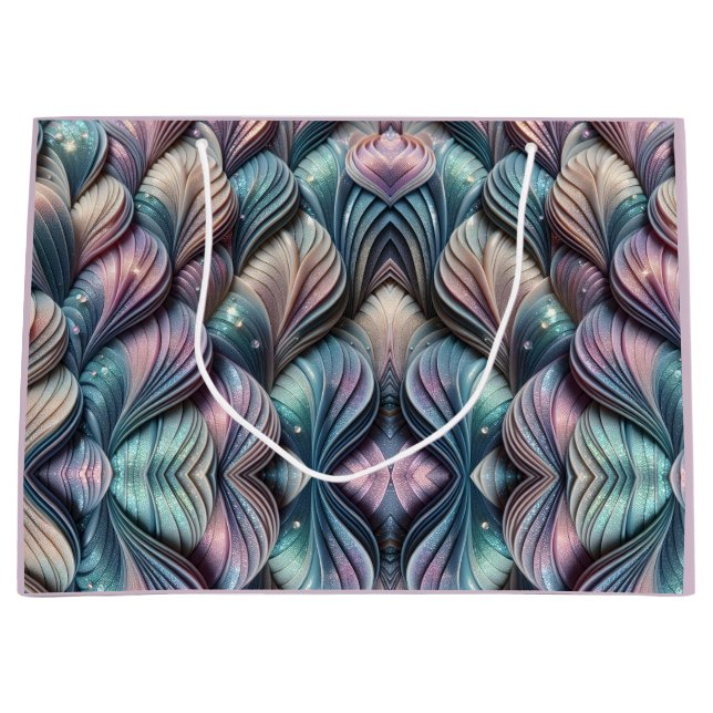 Sacola Para Presentes Grande Mermaid Whispers (Frente)