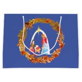 Sacola Para Presentes Grande Merry Christmas!