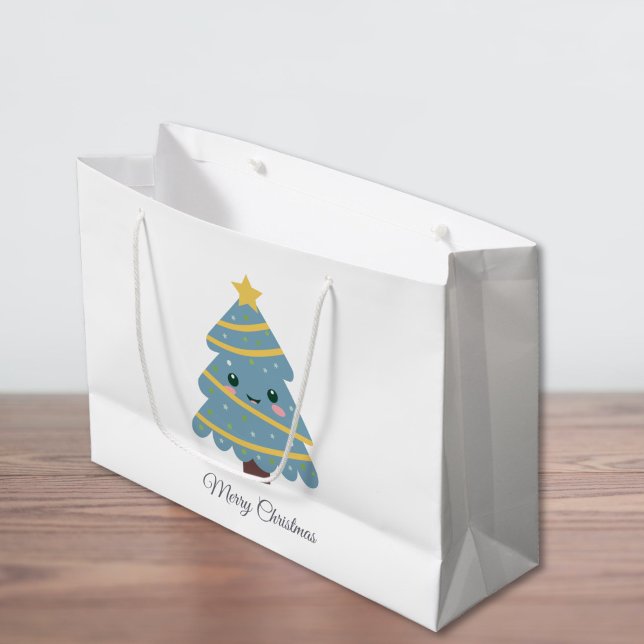 Sacola Para Presentes Grande Merry Christmas Gift Bag (Merry Christmas Gift Bag)