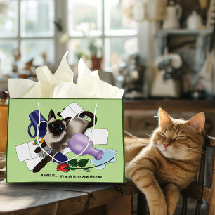 Sacola Para Presentes Grande Missing Cat