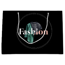 Sacola Para Presentes Grande Moda de Aquarela